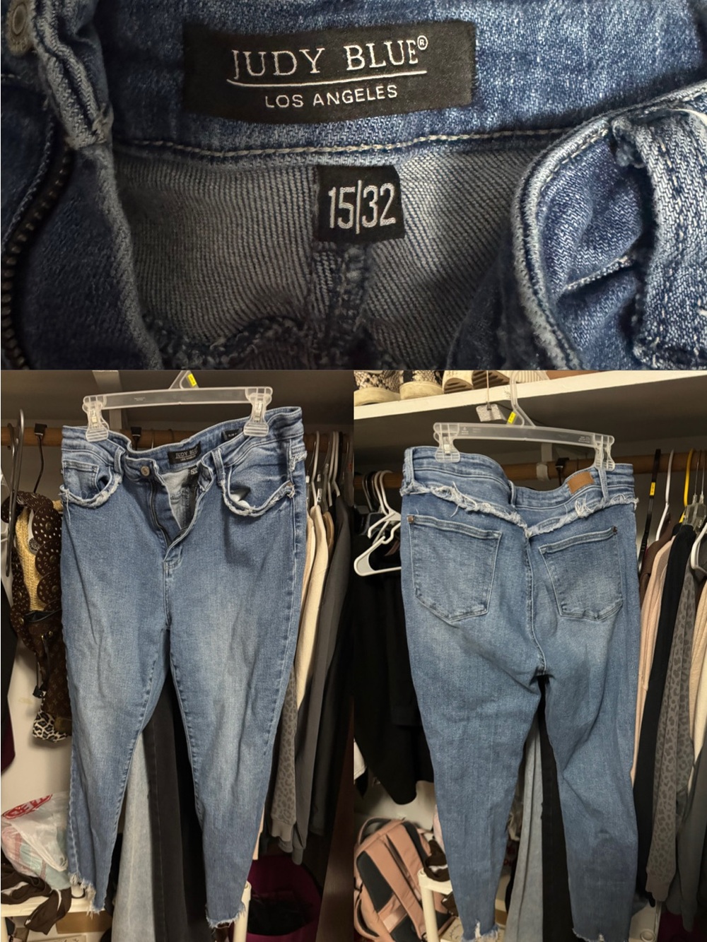 Judy Blue Faded Light Blue High-Rise Women's Jeans
